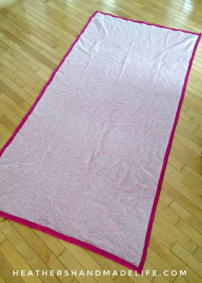 DIY nap mat {Heather's Handmade Life}