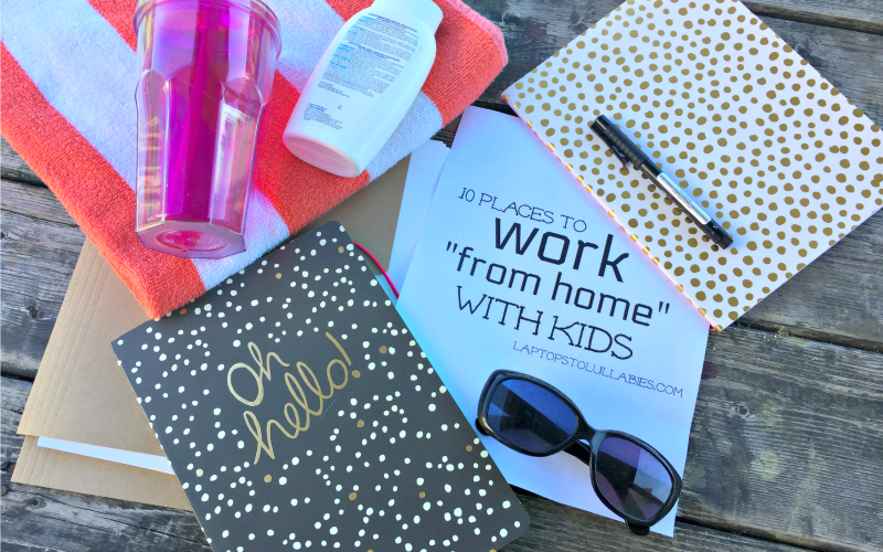 10 places to work "from home" with kids {Heather's Handmade Life}
