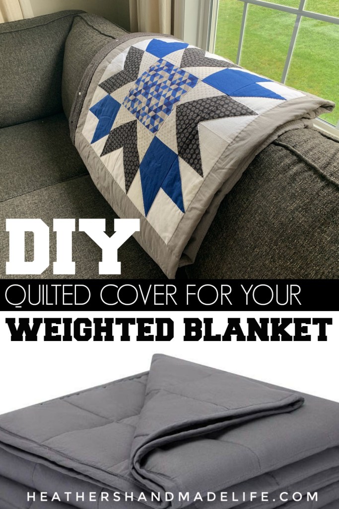 DIY weighted blanket quilt {Heather's Handmade Life}