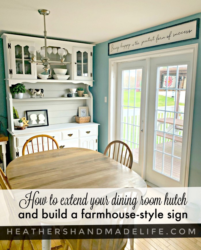 The unexpected DIY farmhouse sign {Heather's Handmade Life}