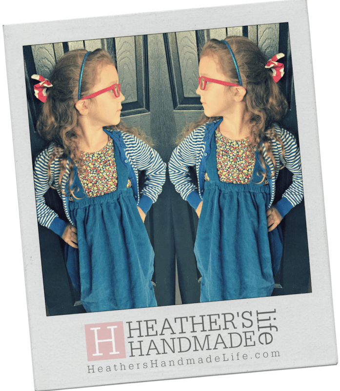 What Charlotte wore ... {Heather's Handmade Life}