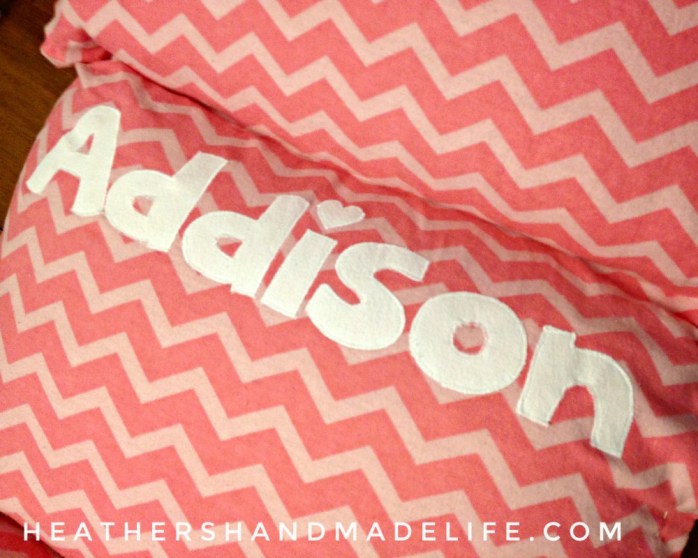 DIY nap mat {Heather's Handmade Life}