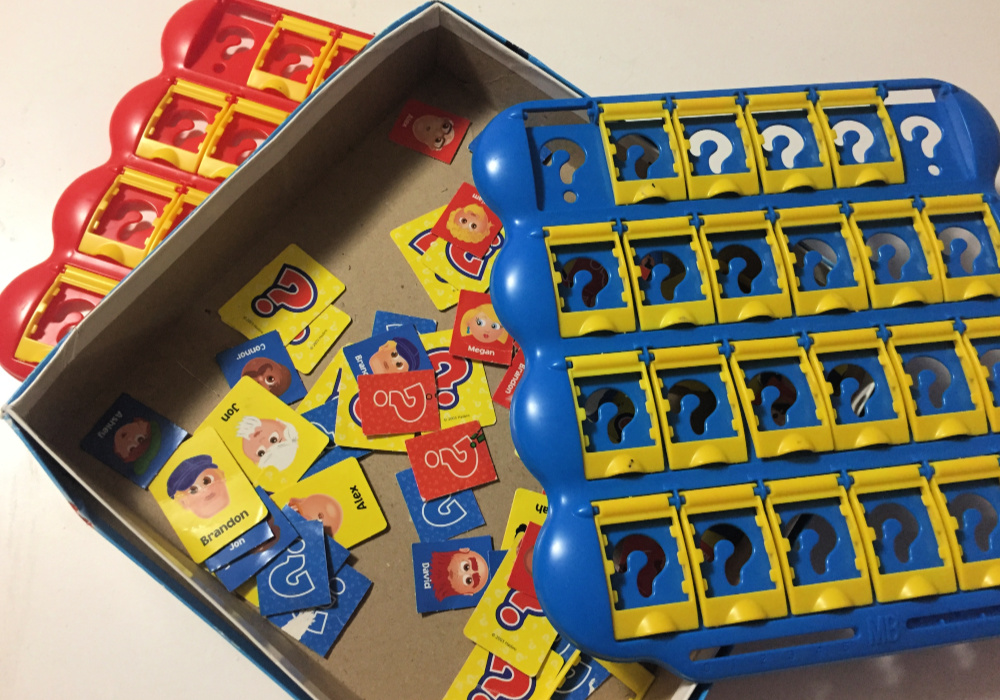 Custom Guess Who? family game {Heather's Handmade Life}