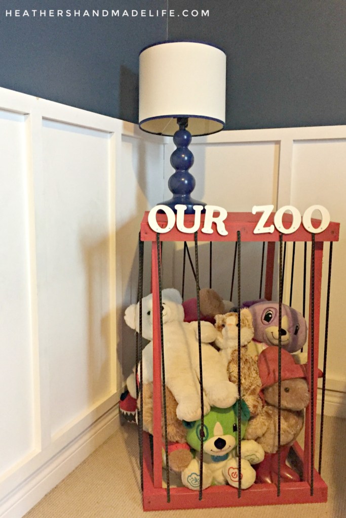 DIY Stuffed Animal Zoo {Heather's Handmade Life}
