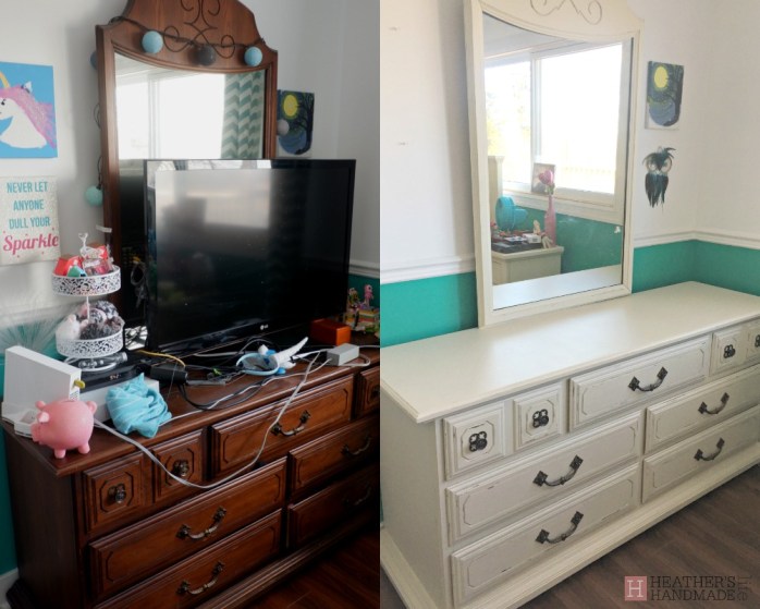Paint the damn dresser, already! {Heather's Handmade Life}