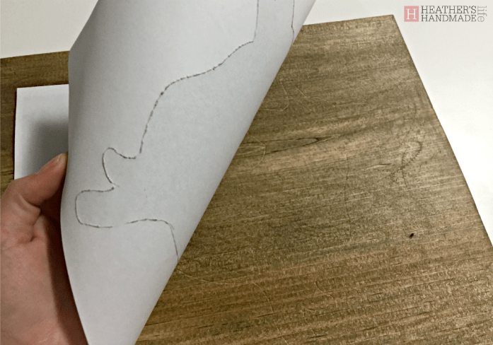 DIY silhouette art {Heather's Handmade Life}