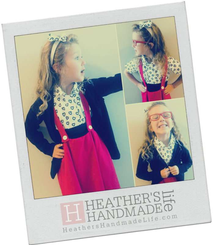 What Charlotte wore ... {Heather's Handmade Life}