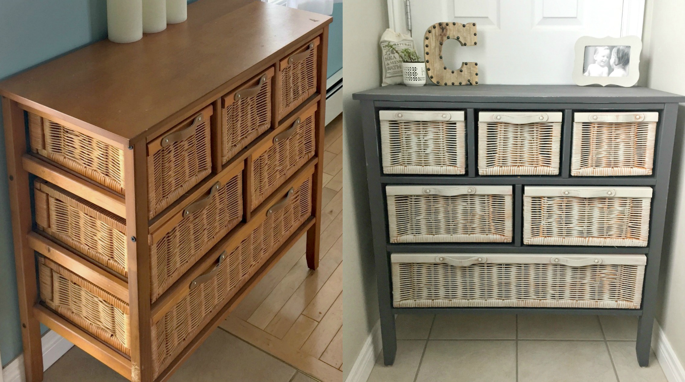 How to paint wicker the easy way {Heather's Handmade Life}