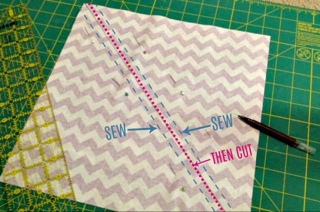 Super easy quilt top for beginners {Heather's Handmade Life}