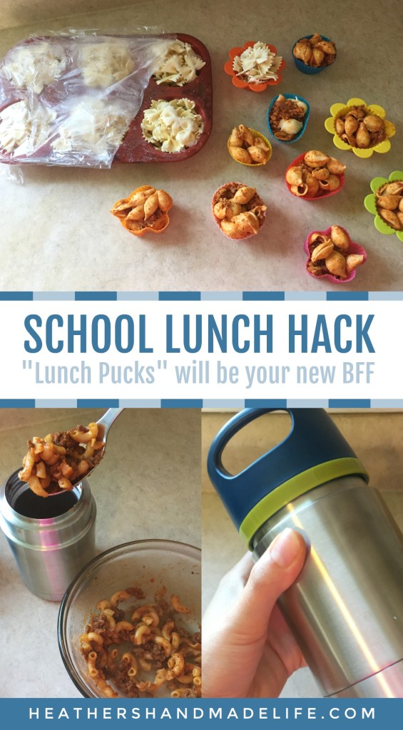 Beat the school lunch blues with Lunch Pucks {Heather's Handmade Life}