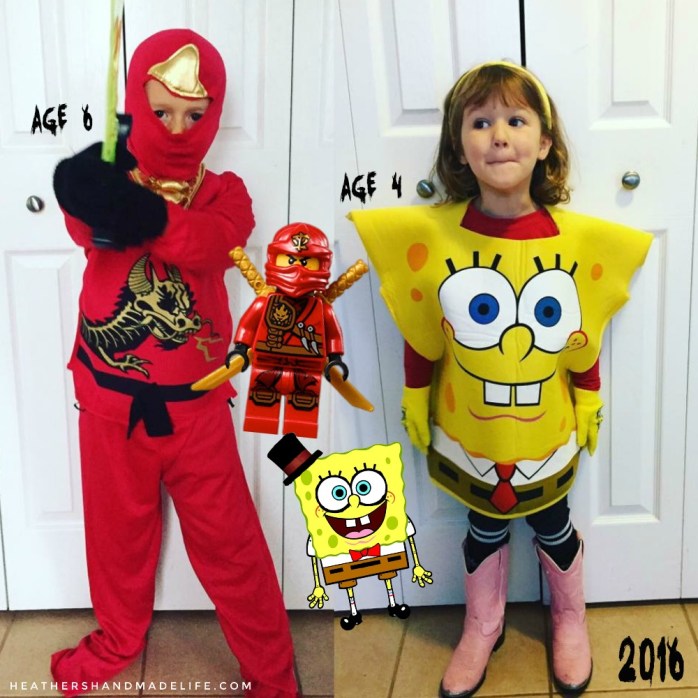 DIY Halloween costumes for kids {Heather's Handmade Life}