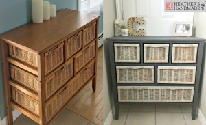 How to paint wicker (the easy way) {Heather's Handmade Life}