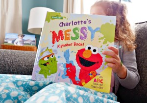The Messy Alphabet Book: An ABC book starring your child. {Heather's Handmade Life}