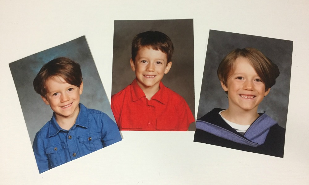 The trouble with school pictures {Heather's Handmade Life}