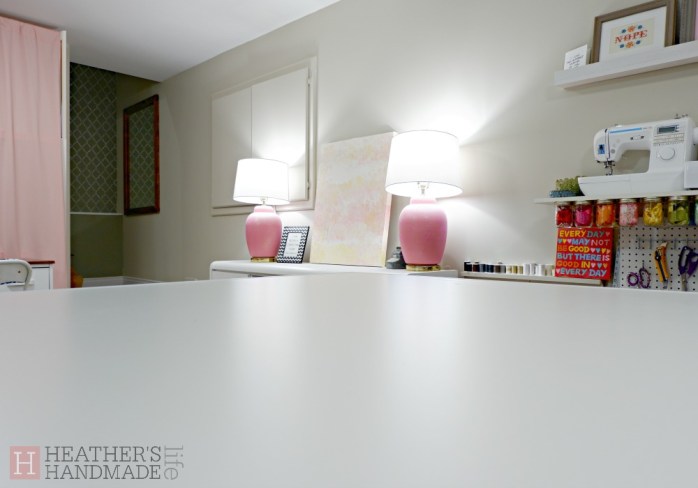 New home office / sewing room reveal {Heather's Handmade Life}