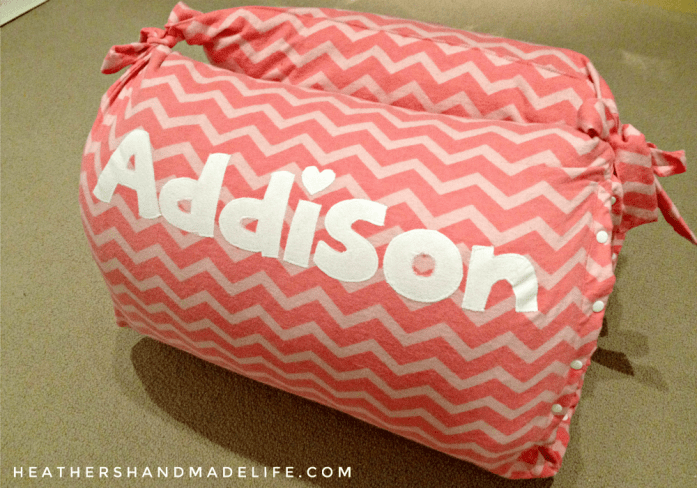 DIY nap mat {Heather's Handmade Life}