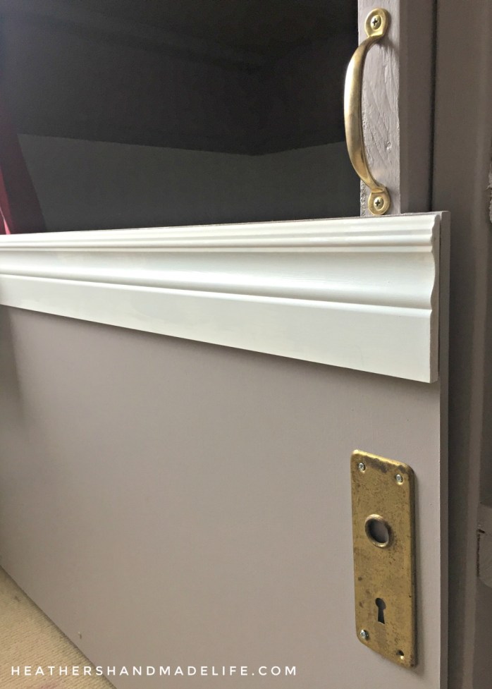 DIY loft bed, play area + reading nook {Heather's Handmade Life}