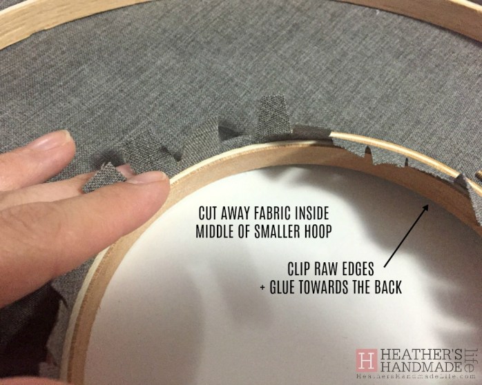 FALL DECOR: Embroidery hoop wreath {Heather's Handmade Life}