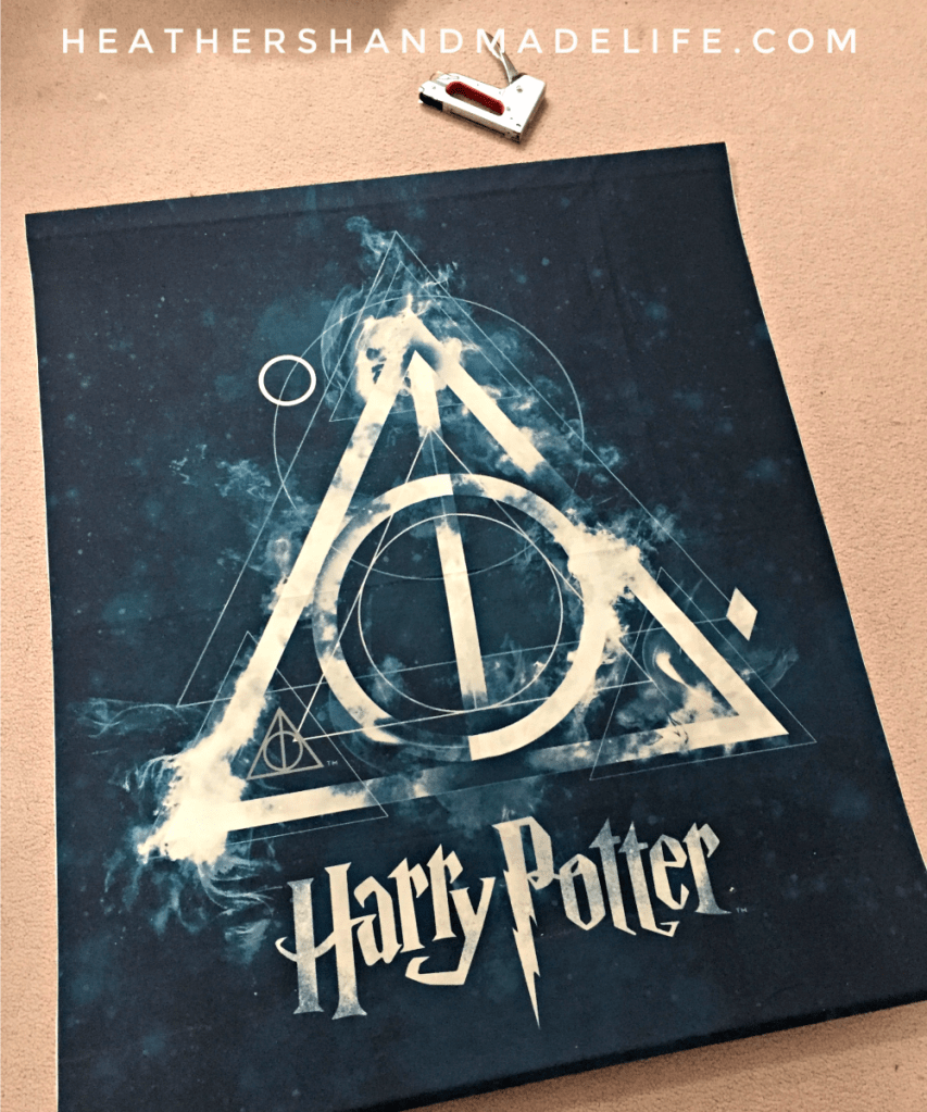 Fabric panels are the new posters {Heather's Handmade Life}