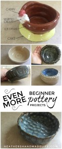 Adventures in beginner pottery: What I've been making in pottery class {Heather's Handmade Life}