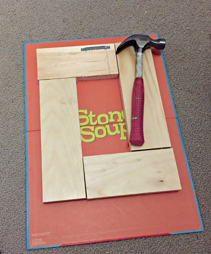 Board game wall art {Heather's Handmade Life}