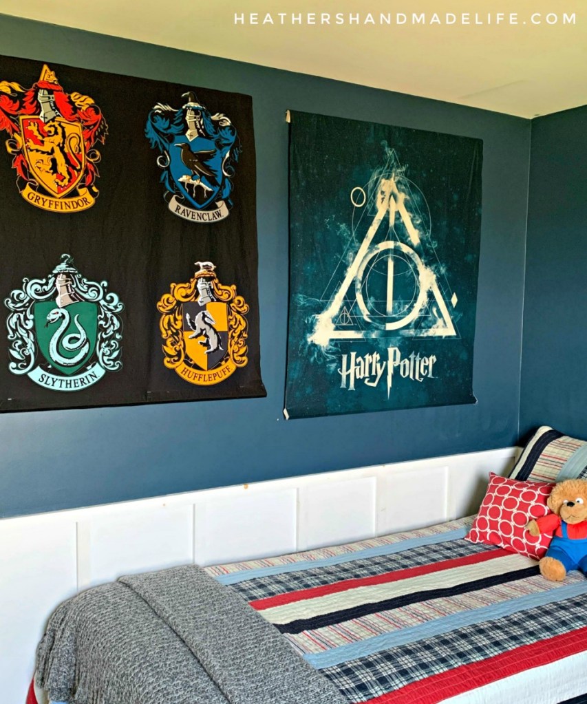 Fabric panels are the new posters {Heather's Handmade Life}