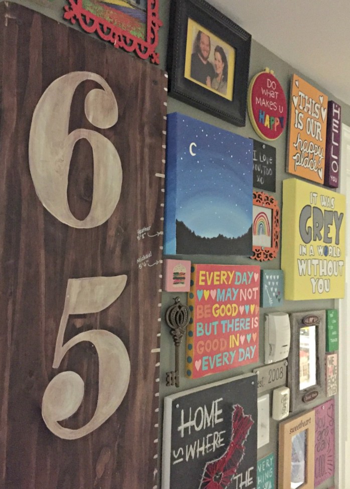 DIY growth chart ruler {Heather's Handmade Home}