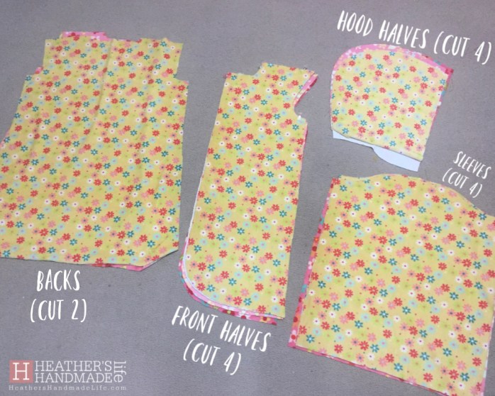 Kids Robe Pattern Size Two Super-soft reversible child’s robe – Heather's Handmade Life