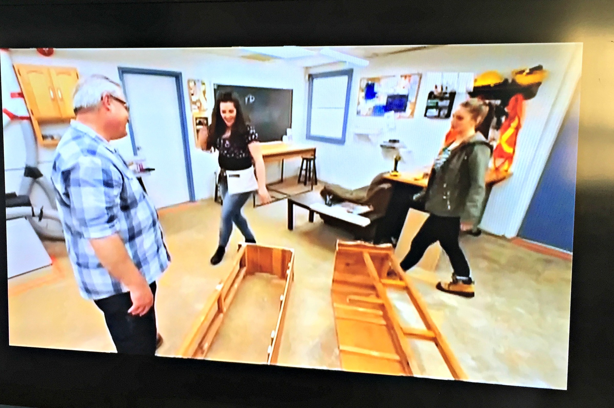 DIY columnist Heather Laura Clarke guest-stars on AMI's Eyes for the Job