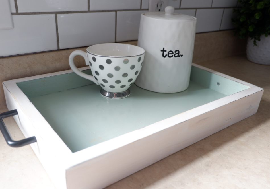 DIY tray for just $10 {Heather's Handmade Life}