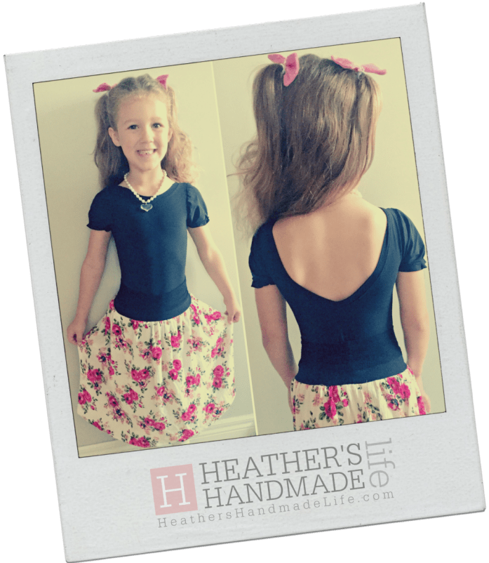 What Charlotte wore ... {Heather's Handmade Life}