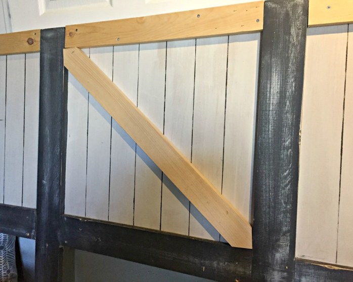 Upcycled DIY headboard {Heather's Handmade Life}