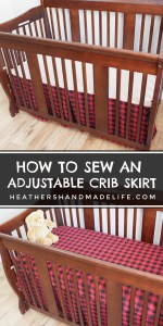 DIY crib bedding {Heather's Handmade Life}
