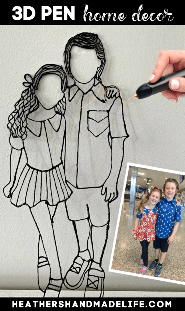 3D pen home decor projects {Heather's Handmade Life}