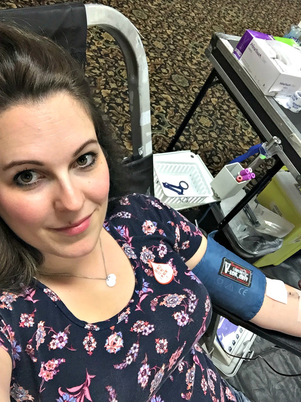 My first blood donation {Heather's Handmade Life}