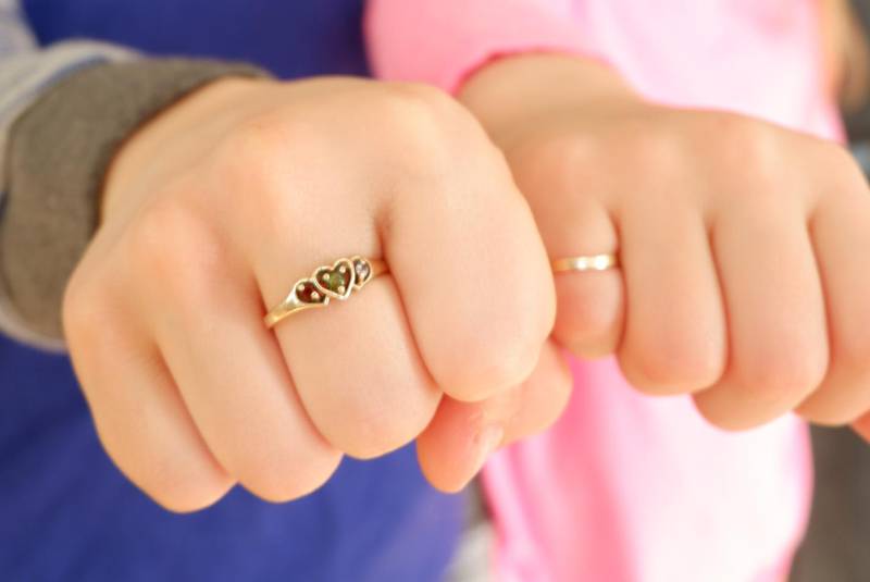 A tale of two family rings: Why I gave them to my children now instead of waiting. {Heather's Handmade Life}