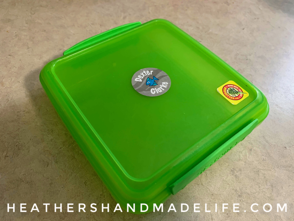 School lunch container tips & tricks {Heather's Handmade Life}
