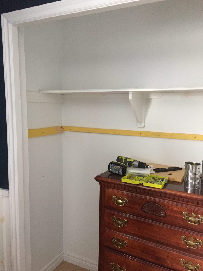 DIY kids' closet organization {Heather's Handmade Life}