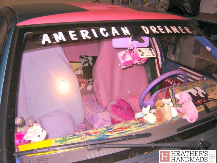 Heather's Handmade Car ... Tour my old 1992 Dodge Shadow {Heather's Handmade Life}