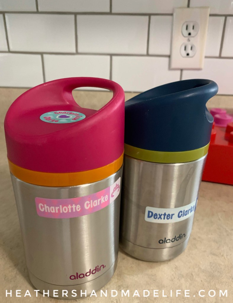 School lunch container tips & tricks {Heather's Handmade Life}