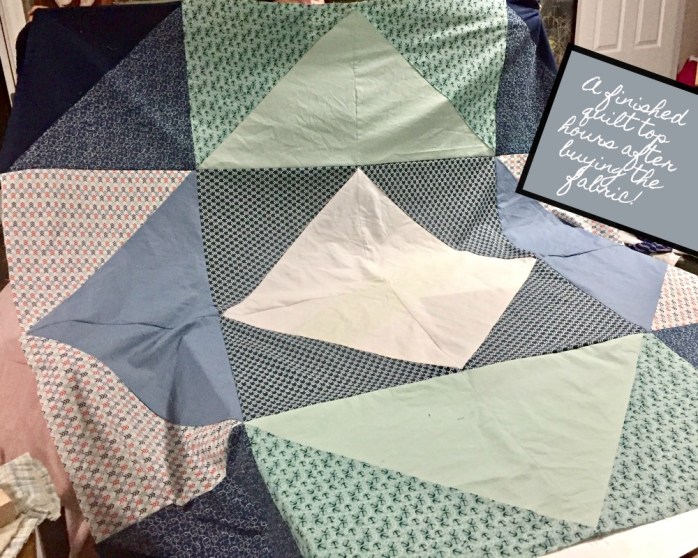 Super easy quilt top for beginners {Heather's Handmade Life}