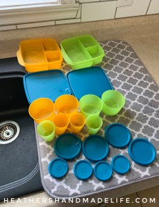 School lunch container tips & tricks {Heather's Handmade Life}