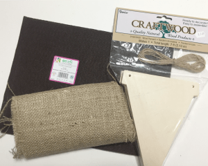 No-sew pennant banner {Heather's Handmade Life}