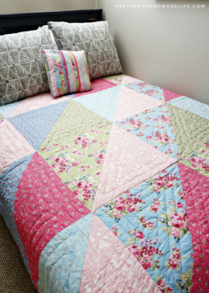 DIY Anne of Green Gables quilt {Heather's Handmade Life}
