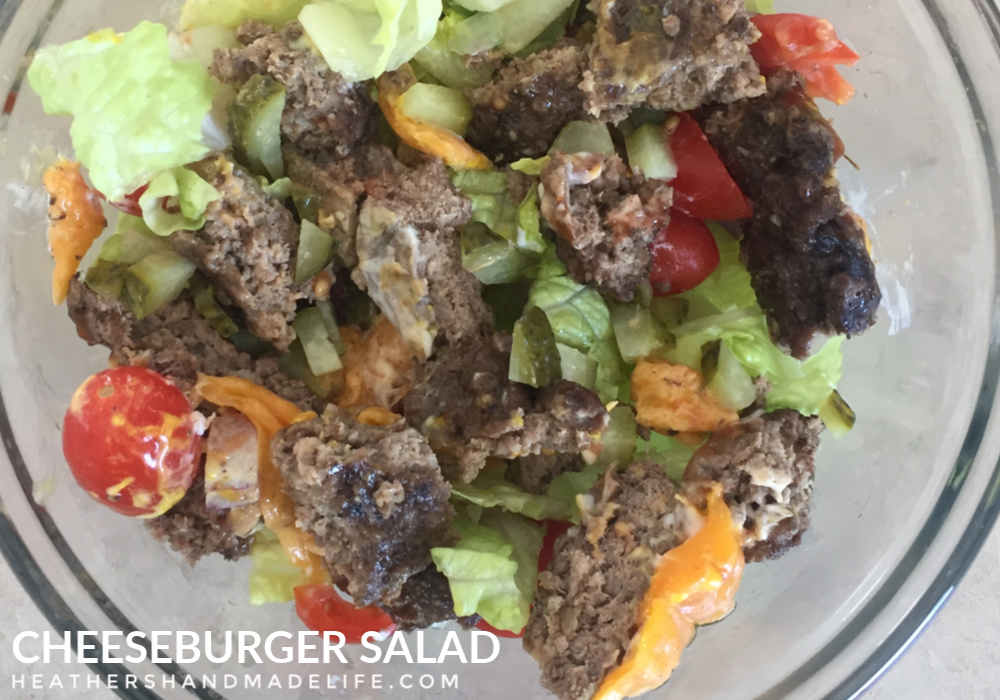 The healthy hack that's helping me eat more salad {Heather's Handmade Life}