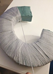 DIY giant paper mache letter {Heather's Handmade Life}