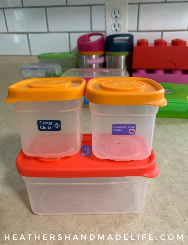 School lunch container tips & tricks {Heather's Handmade Life}