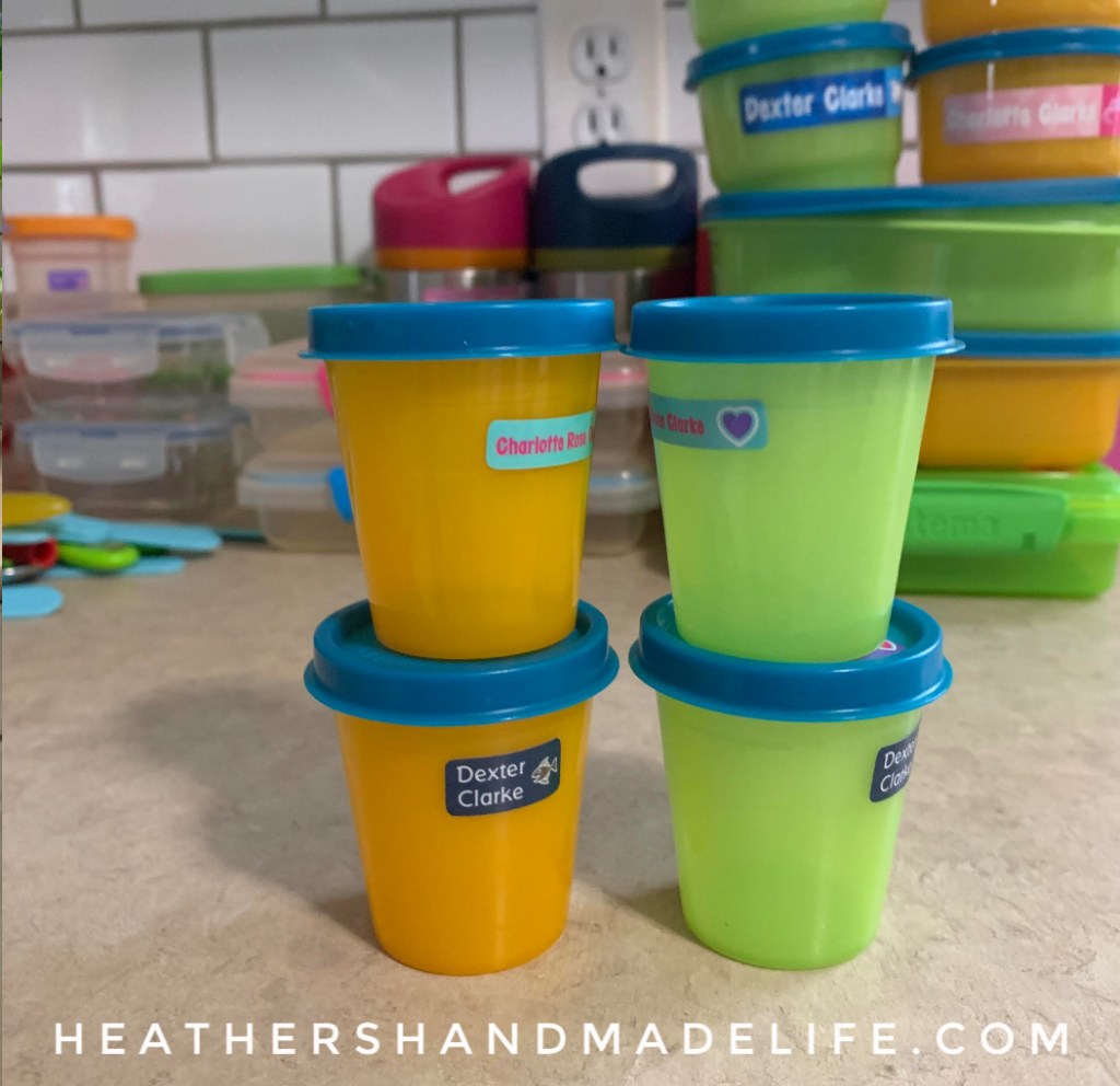 School lunch container tips & tricks {Heather's Handmade Life}