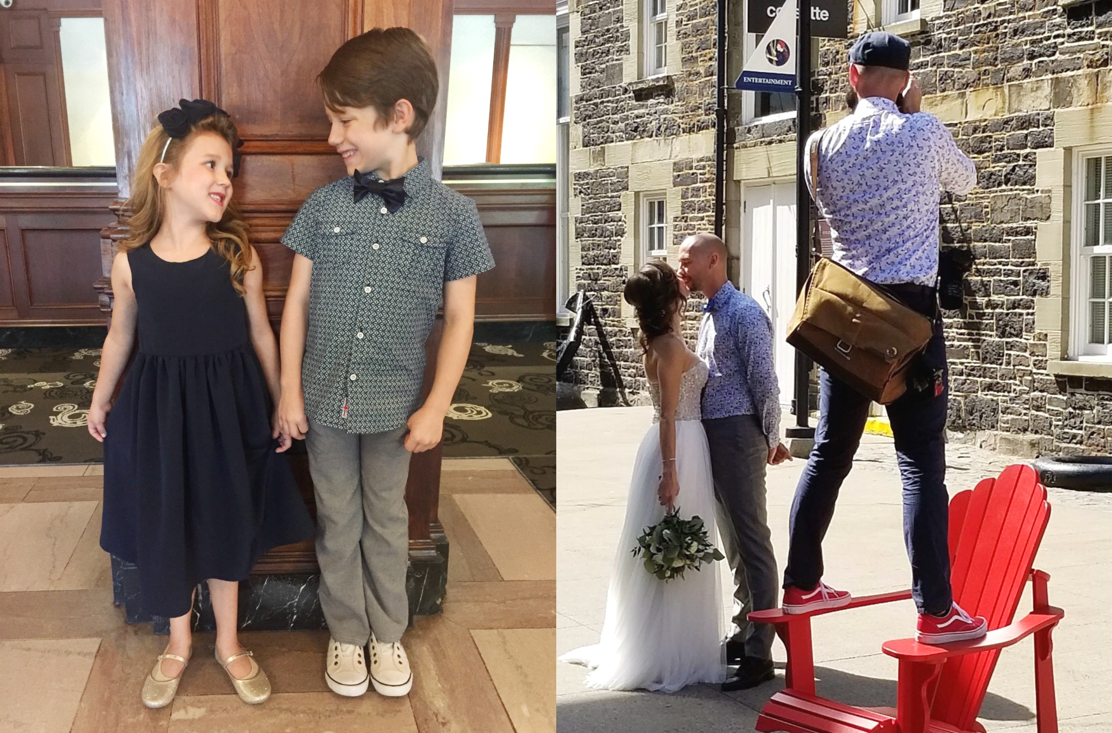 When kids have wedding jitters {Heather's Handmade Life}