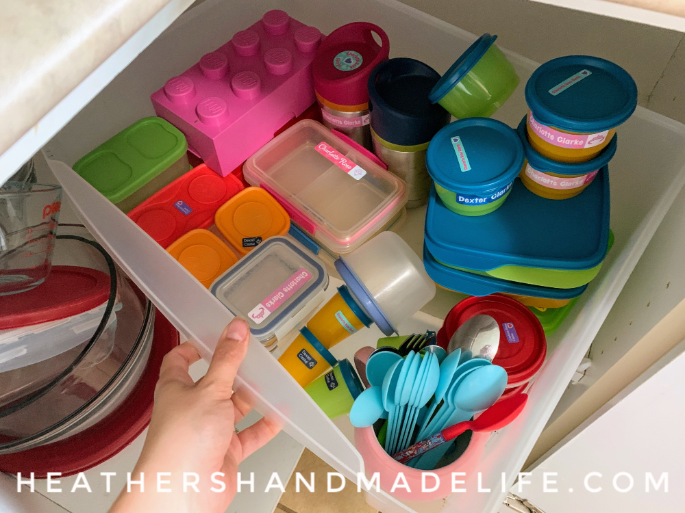 School lunch container tips & tricks {Heather's Handmade Life}